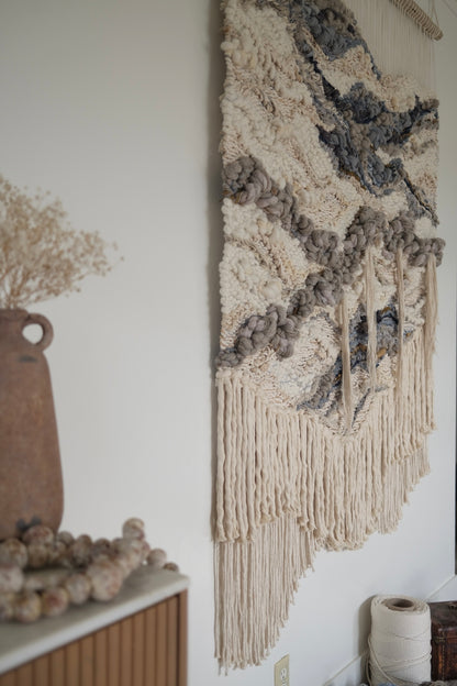 rebecca whitaker finished wall hanging custom ordered tapestry